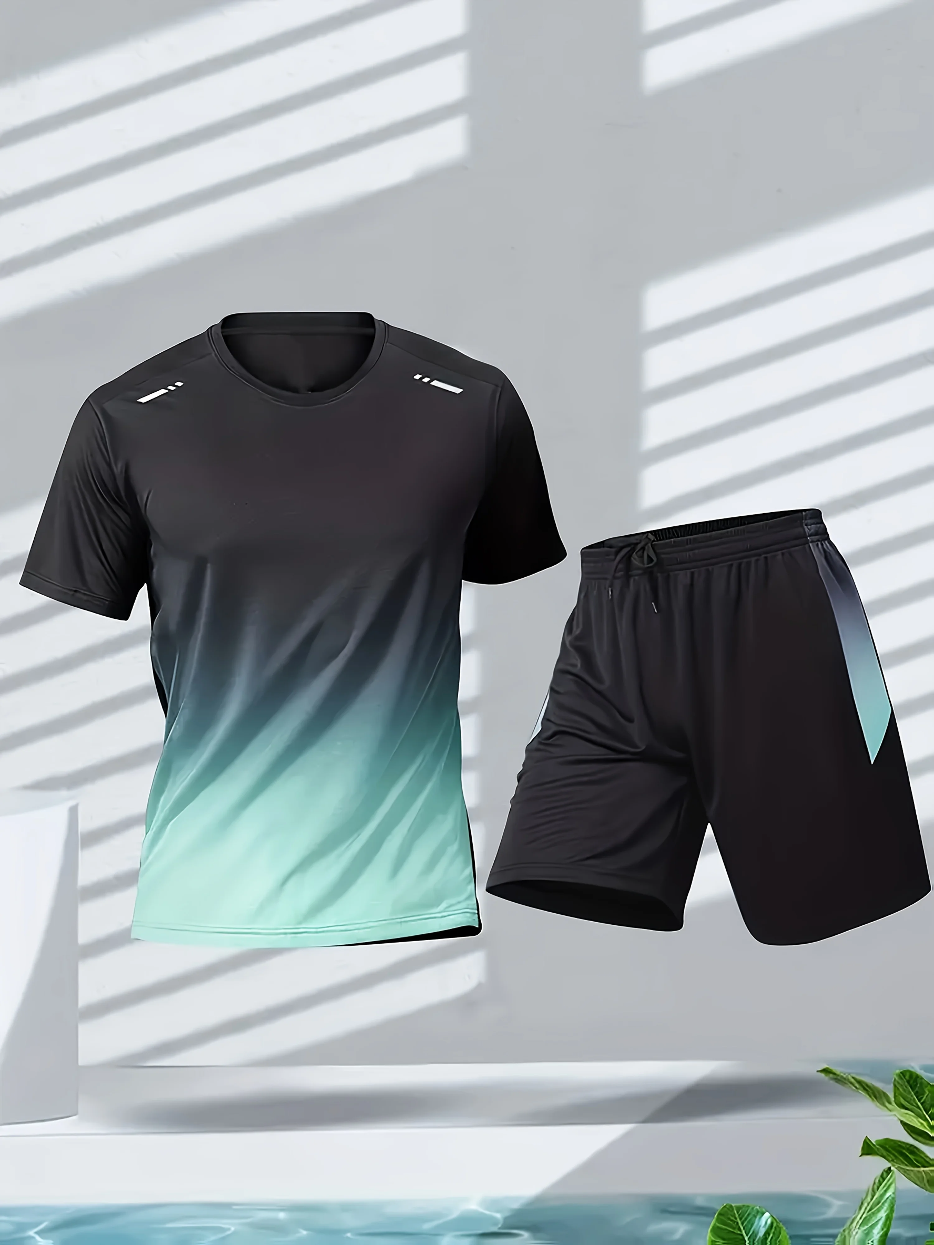 Badminton Vector - Men's sportswear, ice silk short sleeves