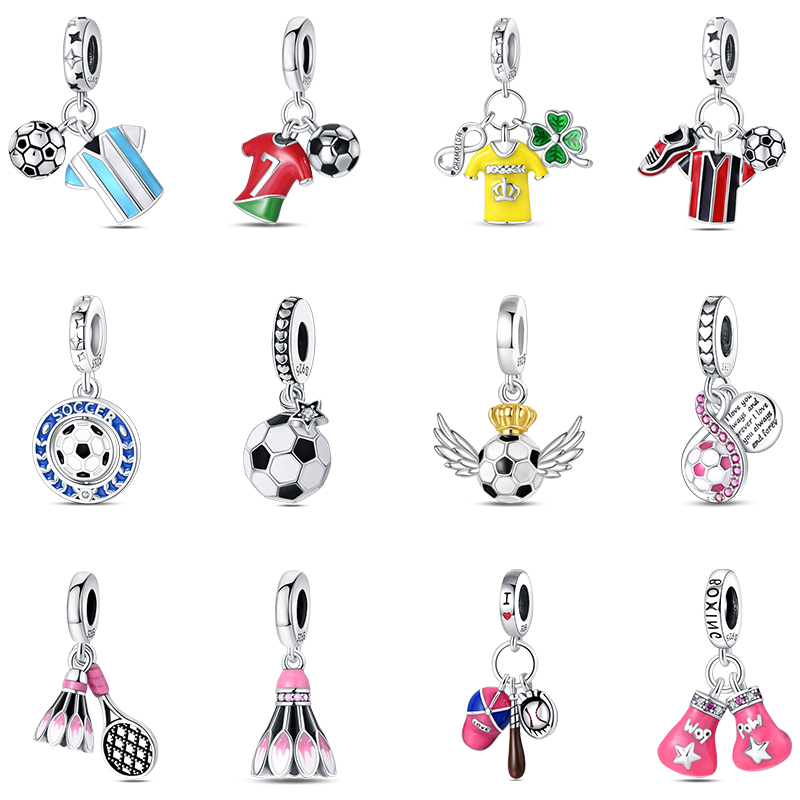 Badminton Jersey - Fashion 925 Silver Football Jersey Badminton