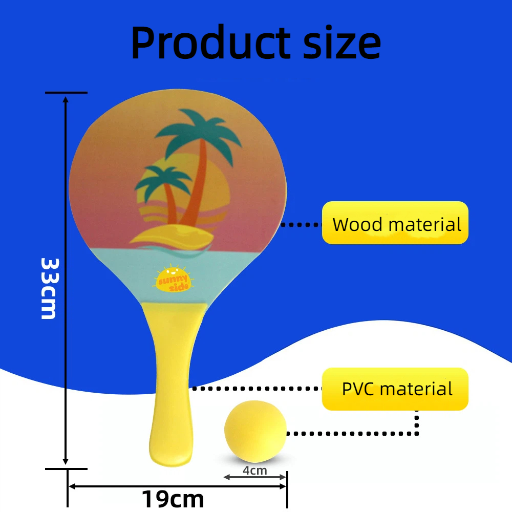 Cartoon Thickened Beach Badmin - Badminton Background review and price