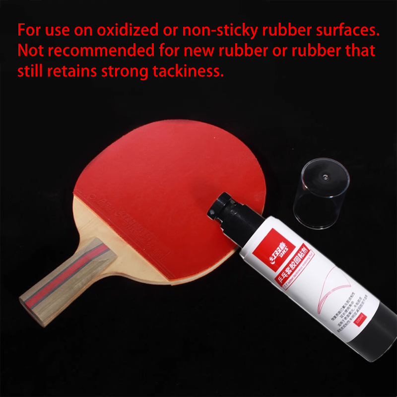 DHS 100ml Table Tennis Rubber  - Badminton Background review and price