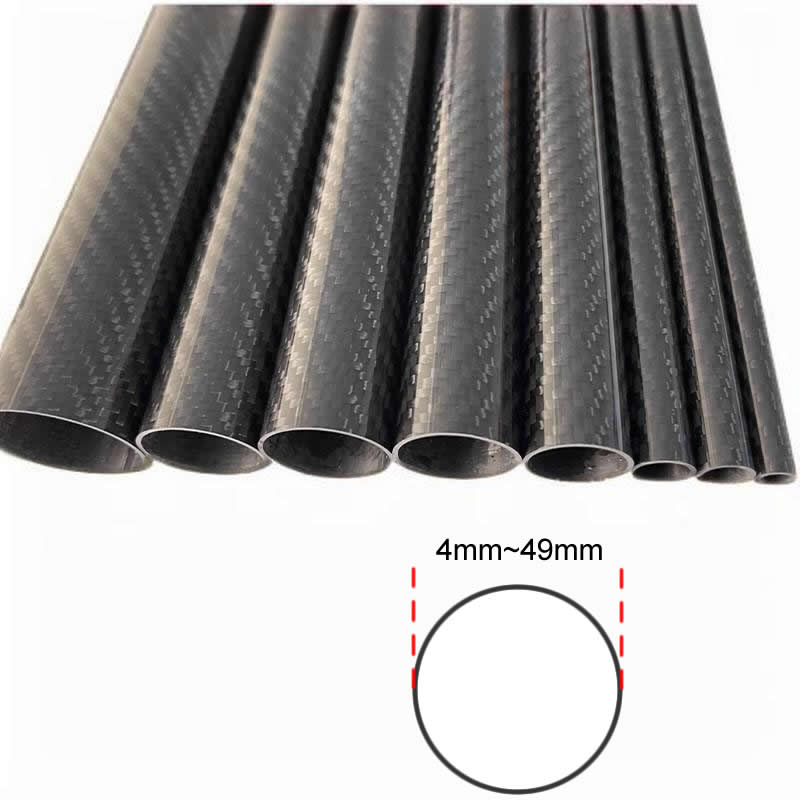 3K Carbon Fiber Tube Pipe Corr - Badminton Background review and price