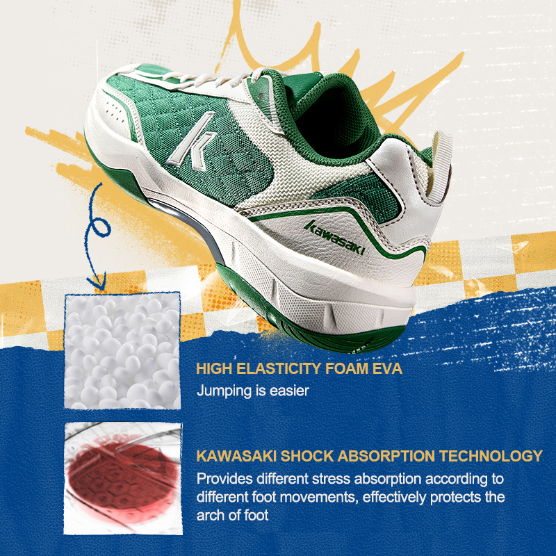 Kawasaki Retro High elasticity - Badminton Vector review and price
