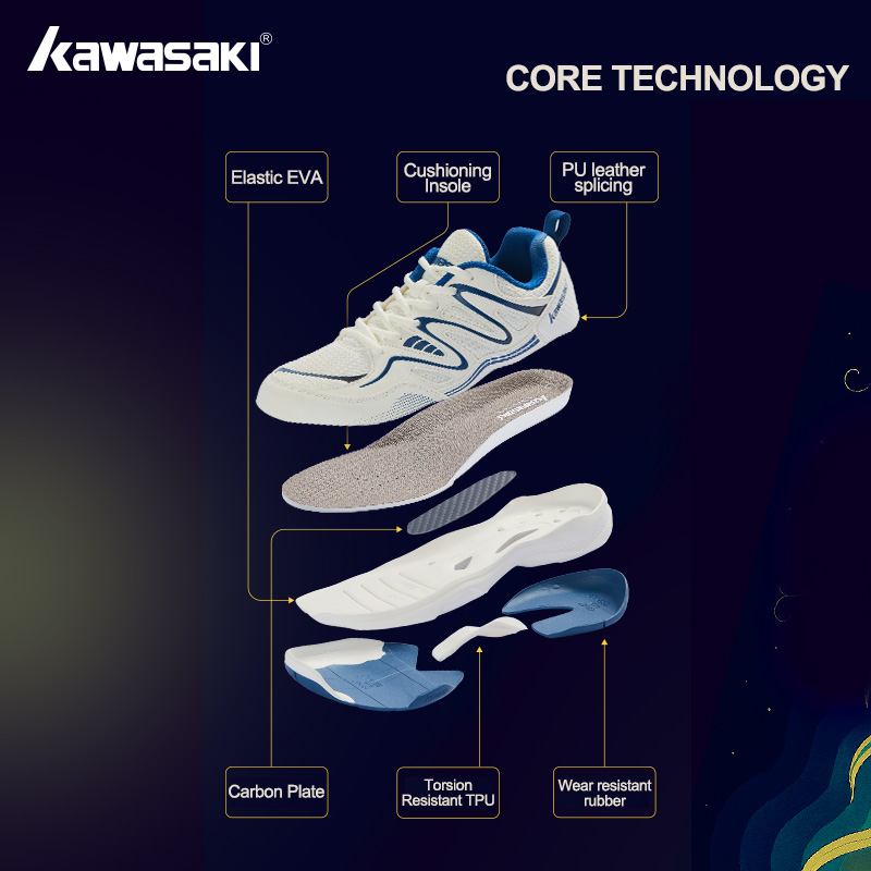 Retro Design Badminton Shoes K - Badminton Vector review and price