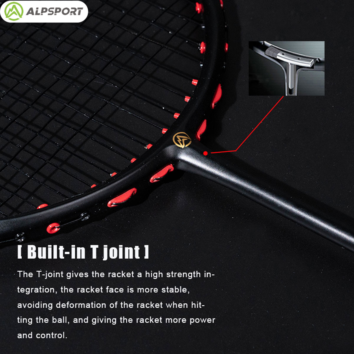 Alpsport MH-V5 5U 75g Wave Leg - Badminton Background review and price