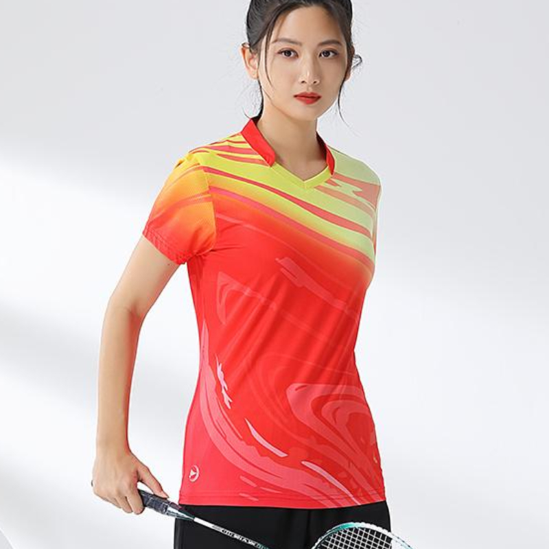 Women Badminton Shirt Print Go - Badminton Jersey review and price